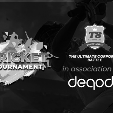 Deqode sponsored and participated in the Corporate Cricket league